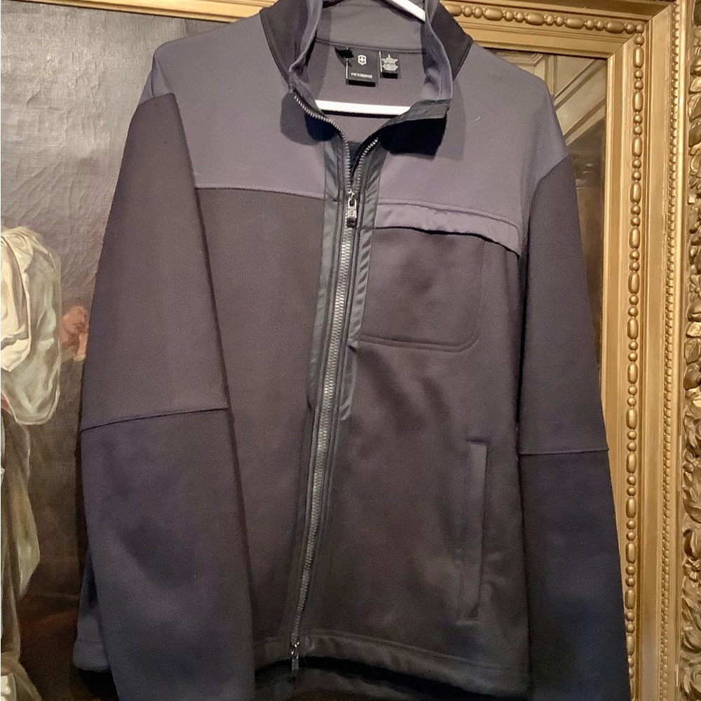 Victorinox Black Performance Softshell Fleece Jac… - image 2
